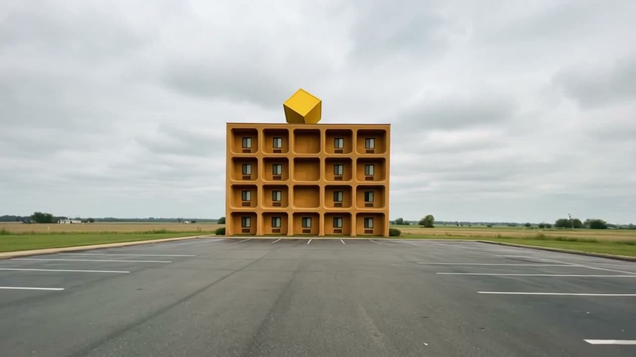 Visitor footage from the east parking lot.